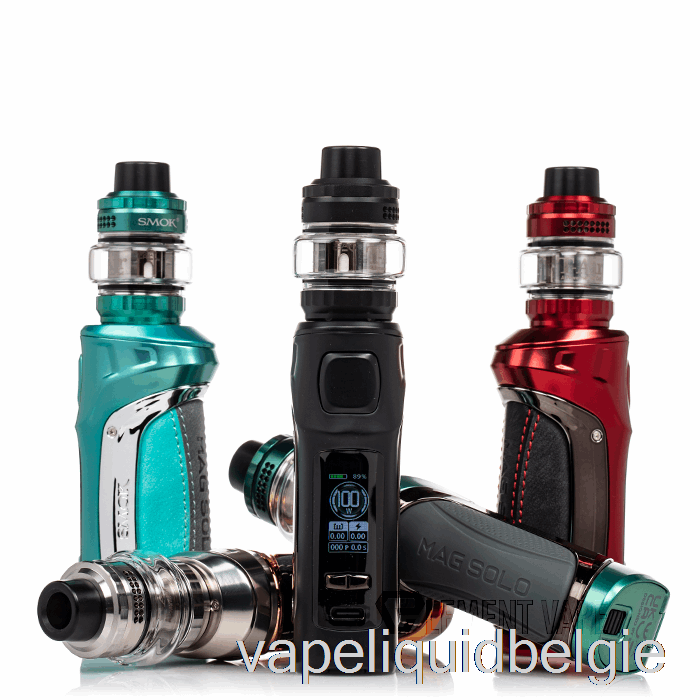 Vape België Smok Mag Solo 100w Starterkit Blauw Groen